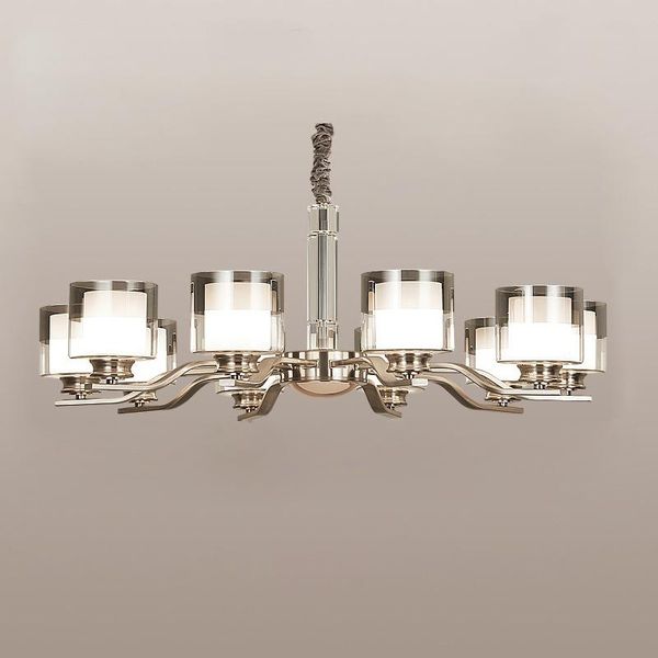 modern nickel led chandeliers lighting living room decor led pendant chandeliers lights bedroom suspension hanging lamp fixtures
modern nickel led chandeliers lighting living room decor led pendant chandeliers lights bedroom suspension hanging lamp fixtures