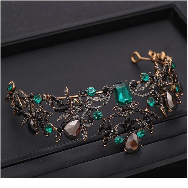 vintage bridal crown green rhinestone crystal crown wedding hair accessories jewelry princess headdress bridal tiara acc jllqsl, Silver
vintage bridal crown green rhinestone crystal crown wedding hair accessories jewelry princess headdress bridal tiara acc jllqsl, Silver