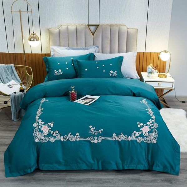 bedding sets luxury 600tc egyptian cotton chic flowers embroidery set king size duvet cover bed sheet pillowcases home textiles
bedding sets luxury 600tc egyptian cotton chic flowers embroidery set king size duvet cover bed sheet pillowcases home textiles