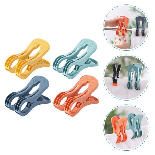 clothing & wardrobe storage 4pcs balcony clothespins quilt fixing clips household clamps
clothing & wardrobe storage 4pcs balcony clothespins quilt fixing clips household clamps