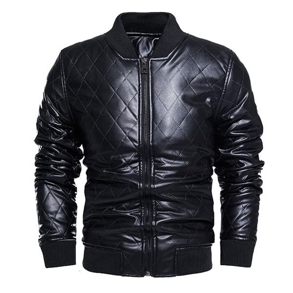 2021 new faux men's winter motocycle thick outwear coats pu leather v-neck collar male jacket fleece lined coat vqnq, Black
2021 new faux men's winter motocycle thick outwear coats pu leather v-neck collar male jacket fleece lined coat vqnq, Black