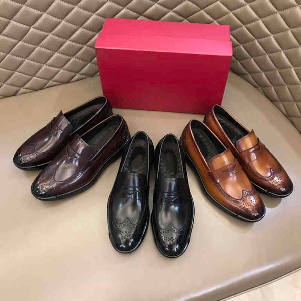trend fashionable men luxury designer casual shoes lace-up business leather sports comfortable ventilated and box, Black
trend fashionable men luxury designer casual shoes lace-up business leather sports comfortable ventilated and box, Black