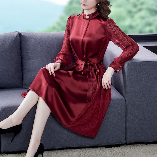 casual dresses coigarsam women dress autumn 2022 office lady long sleeve patchwork red blue robe vestidos, Black;gray
casual dresses coigarsam women dress autumn 2022 office lady long sleeve patchwork red blue robe vestidos, Black;gray