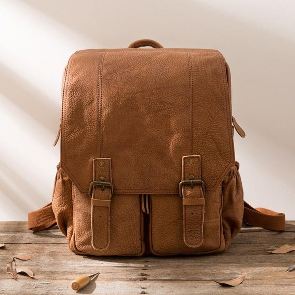 backpack original england retro men bag leather school men's frosted casual travel
backpack original england retro men bag leather school men's frosted casual travel