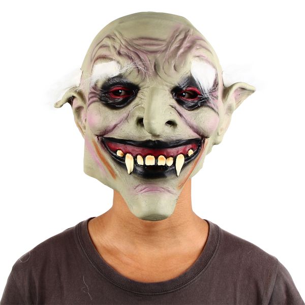 costume accessories x-merry toy scary white eyebrow vampire mask halloween horror party scary dress up props, Silver
costume accessories x-merry toy scary white eyebrow vampire mask halloween horror party scary dress up props, Silver