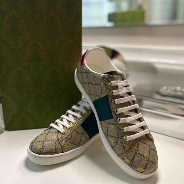 women shoes snake bee embroidered ace leather sneaker low-leather trainers white rubber bottom crystal stripes pattern ca yemianbu, Black
women shoes snake bee embroidered ace leather sneaker low-leather trainers white rubber bottom crystal stripes pattern ca yemianbu, Black