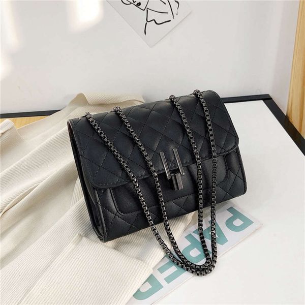 hbp one shoulder women's 2021 new korean fashion texture rhombic chain small black bag
hbp one shoulder women's 2021 new korean fashion texture rhombic chain small black bag