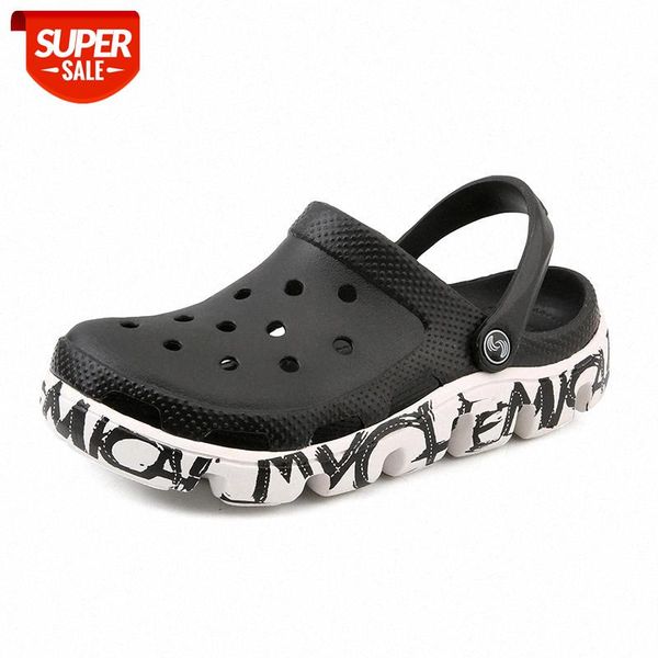 2020 men sandals hole shoes rubber clogs for men eva graffiti garden shoes black adulto chicas hombre size 38-47 #fe9p
2020 men sandals hole shoes rubber clogs for men eva graffiti garden shoes black adulto chicas hombre size 38-47 #fe9p