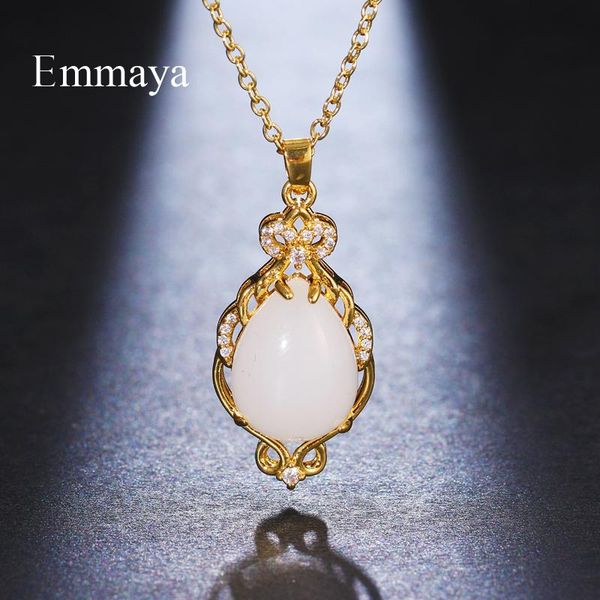 emmaya ingenious waterdrop shape classic necklace for women&girls gold jewelry in wedding party charming glass dress-up, Silver
emmaya ingenious waterdrop shape classic necklace for women&girls gold jewelry in wedding party charming glass dress-up, Silver