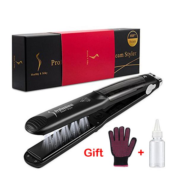 steam hair straightener flat iron ceramic professional hair straightener steam hair iron drop shipping styling tools
steam hair straightener flat iron ceramic professional hair straightener steam hair iron drop shipping styling tools