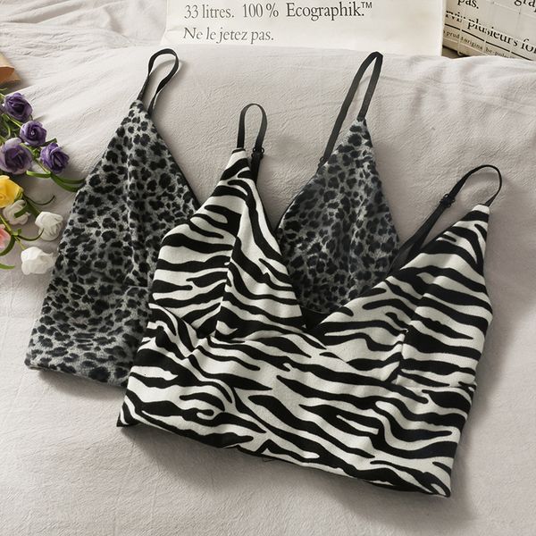 2021 new leopard knitted zebra sports underwear v-neck camisolessoft straps crop women 29bd, White
2021 new leopard knitted zebra sports underwear v-neck camisolessoft straps crop women 29bd, White