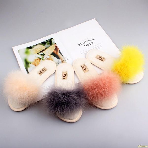 2021 women ostrich feather slippers fluffy summer slides flat home flip flops fuzzy casual party, Black
2021 women ostrich feather slippers fluffy summer slides flat home flip flops fuzzy casual party, Black