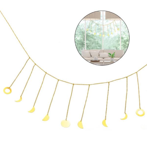 wall stickers 1 set metal moon decor delicate sun pendants background decoration for home store (golden)
wall stickers 1 set metal moon decor delicate sun pendants background decoration for home store (golden)