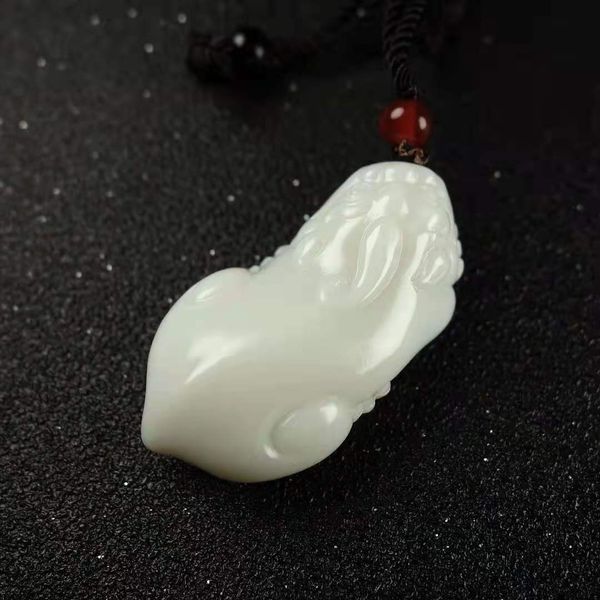 natural a hand-carved brave troops hetian white jade pendant jade necklace men women pendants jade jewelry necklaces, Red;blue
natural a hand-carved brave troops hetian white jade pendant jade necklace men women pendants jade jewelry necklaces, Red;blue