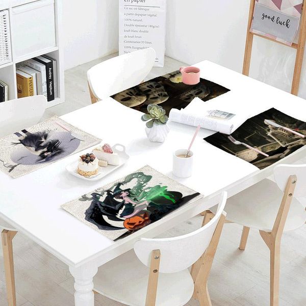 table napkin halloween placemat horror linen place mat polyester cooking servilletas para design party decoration
table napkin halloween placemat horror linen place mat polyester cooking servilletas para design party decoration