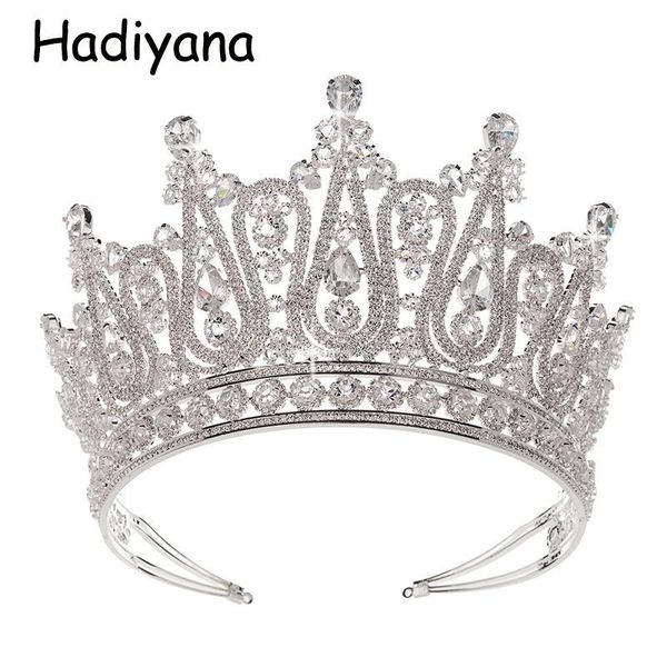 hair clips & barrettes hadiyana luxury large crown wedding pageant tiara jewelry headband bridal crowns for lady hg6051, Golden;silver
hair clips & barrettes hadiyana luxury large crown wedding pageant tiara jewelry headband bridal crowns for lady hg6051, Golden;silver