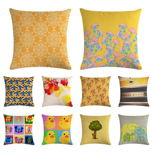 cushion/decorative pillow personality elephant bee cushion cover cartoon car flower linen chair sofa home decoration case 45x45cm
cushion/decorative pillow personality elephant bee cushion cover cartoon car flower linen chair sofa home decoration case 45x45cm