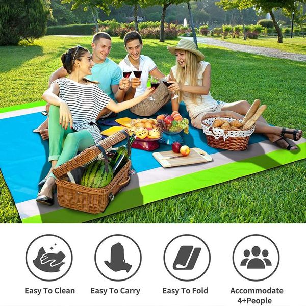 outdoor pads lightweight folding sleeping bed pad camping beach large mat waterproof picnic pocket carpet rug for 4-7 adults
outdoor pads lightweight folding sleeping bed pad camping beach large mat waterproof picnic pocket carpet rug for 4-7 adults