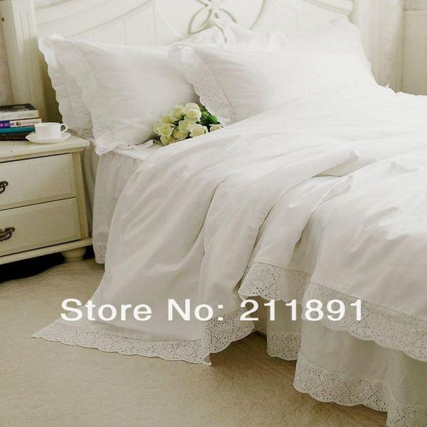 bedding sets white luxury set king size embroidery ruffle lace duvet cover bed sheet bedspread princess home textile linen
bedding sets white luxury set king size embroidery ruffle lace duvet cover bed sheet bedspread princess home textile linen