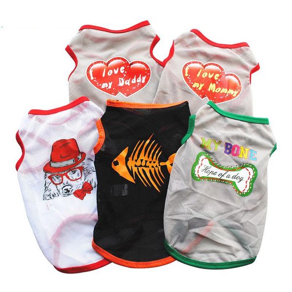 dog apparel mesh summer clothes cool cat shirt puppy tshirt for small dogs cats yorkie chihuahua breathable vest pet clothing xs-l
dog apparel mesh summer clothes cool cat shirt puppy tshirt for small dogs cats yorkie chihuahua breathable vest pet clothing xs-l