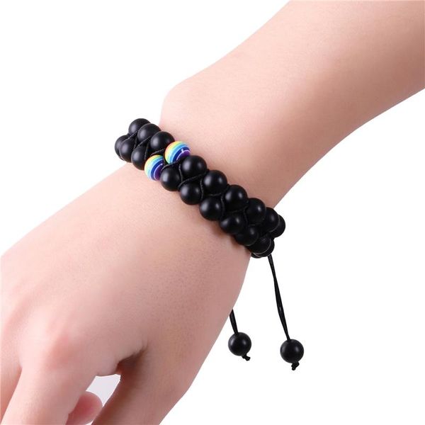 beaded, strands fashion bracelet crystals yoga stone beads bracelets meditation relax anxiety bangle for womens mens, Black
beaded, strands fashion bracelet crystals yoga stone beads bracelets meditation relax anxiety bangle for womens mens, Black