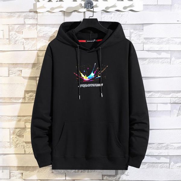 men's hoodies & sweatshirts autumn men korea style sweatshirt hooded print plus size 7xl 8xl 9xl sports coat casual loose oversize 68 7, Black
men's hoodies & sweatshirts autumn men korea style sweatshirt hooded print plus size 7xl 8xl 9xl sports coat casual loose oversize 68 7, Black