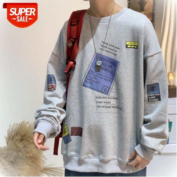 long-sleeved t-shirt men's korean ins trend sweater clothes autumn spring and tide brand bottoming shirt #k30d, Black
long-sleeved t-shirt men's korean ins trend sweater clothes autumn spring and tide brand bottoming shirt #k30d, Black