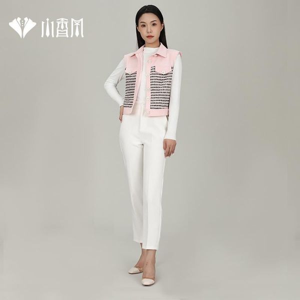 women's vests xiaoxiangfeng 2021 autumn vest cardigan sleevel european fashion foreign coat, Black;white
women's vests xiaoxiangfeng 2021 autumn vest cardigan sleevel european fashion foreign coat, Black;white
