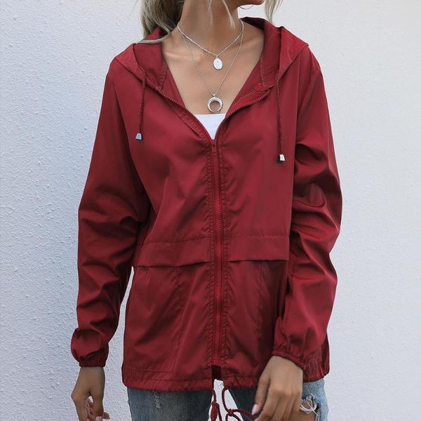 women's jackets zipper hoodie light weight outdoor hiking raincoat jacket for women, Black;brown
women's jackets zipper hoodie light weight outdoor hiking raincoat jacket for women, Black;brown
