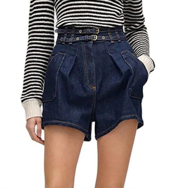 women's shorts personalized double belt design short jeans women 2021 summer high waist loose fashion pocket patchwork, White;black
women's shorts personalized double belt design short jeans women 2021 summer high waist loose fashion pocket patchwork, White;black