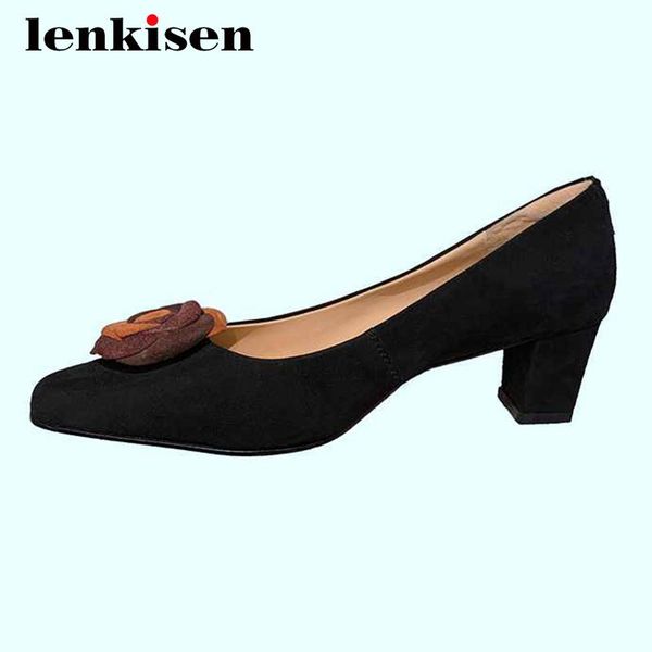 dress shoes lenkisen french romantic sheep suede flowers mixed colors square toe thick med heel slip on dating beauty girls women pumps l58, Black
dress shoes lenkisen french romantic sheep suede flowers mixed colors square toe thick med heel slip on dating beauty girls women pumps l58, Black