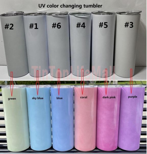 sublimation uv color changing tumbler glow in the sun straight tumblers stainless steel cup double wall with lids and straw se7
sublimation uv color changing tumbler glow in the sun straight tumblers stainless steel cup double wall with lids and straw se7