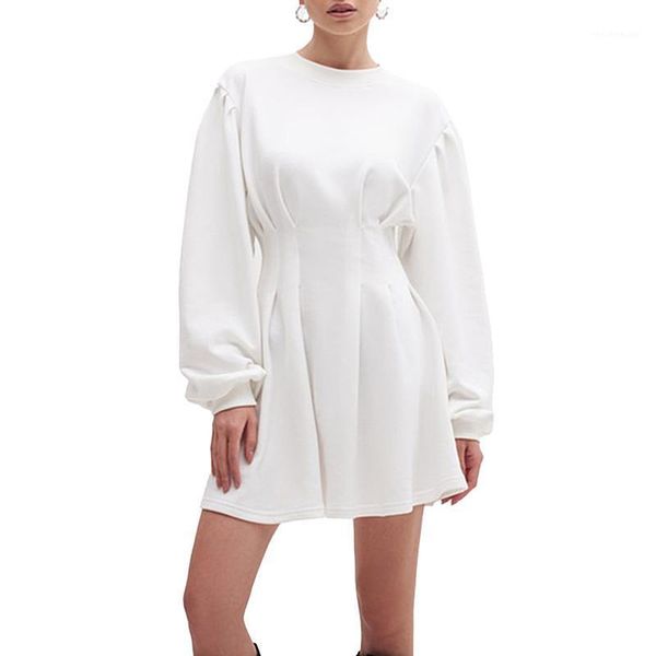 casual dresses spring women long sleeve a-line dress solid color round neck high waisted pleated party robe, Black;gray
casual dresses spring women long sleeve a-line dress solid color round neck high waisted pleated party robe, Black;gray