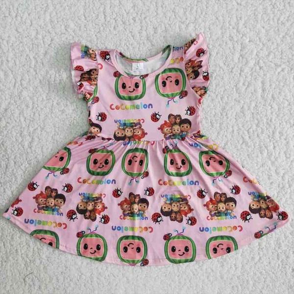 fashionable baby girls summer clothes boutique cute design cartoon print dresses children soft material no moq frocks, White
fashionable baby girls summer clothes boutique cute design cartoon print dresses children soft material no moq frocks, White