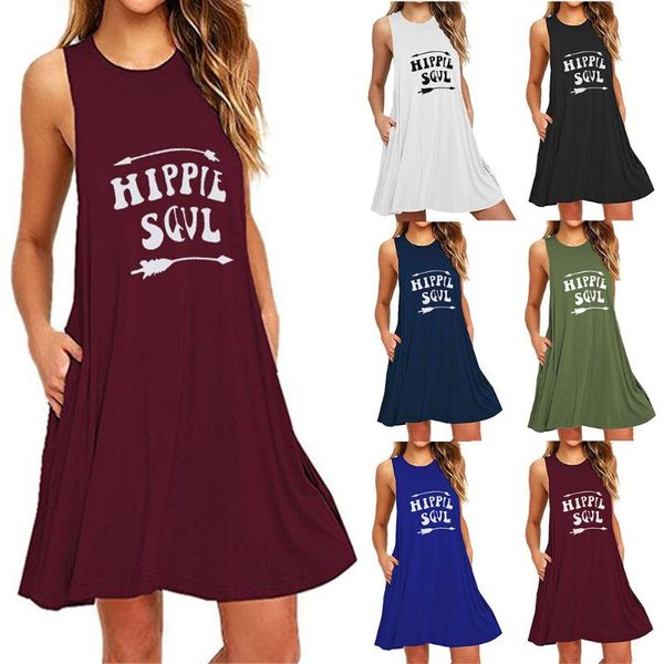 casual dresses ladies plus size 2021 summer hippie letters printed sleeveless dress beach pocket a-line slim women oversize, Black;gray
casual dresses ladies plus size 2021 summer hippie letters printed sleeveless dress beach pocket a-line slim women oversize, Black;gray