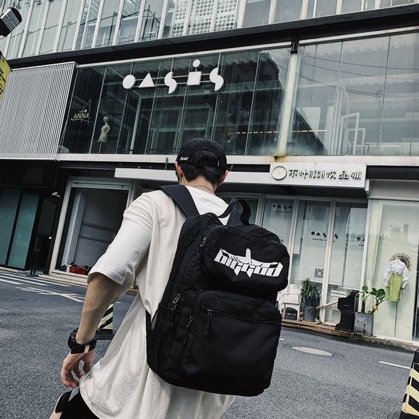 fashion trend schoolbag school tide korean high casual new ins brand version japanese student students men's backpack clues
fashion trend schoolbag school tide korean high casual new ins brand version japanese student students men's backpack clues