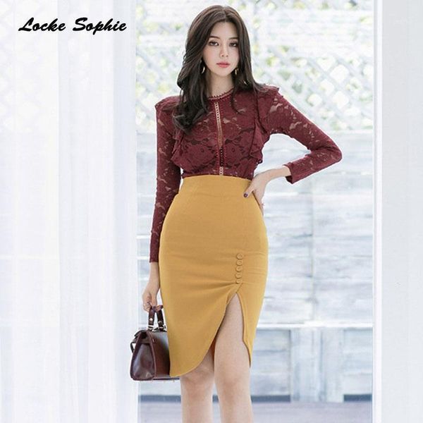 two piece dress 2piece set womens twinset and skirts 2021 winter cotton blend splicing lace hollow suits ladies skinny track, White
two piece dress 2piece set womens twinset and skirts 2021 winter cotton blend splicing lace hollow suits ladies skinny track, White