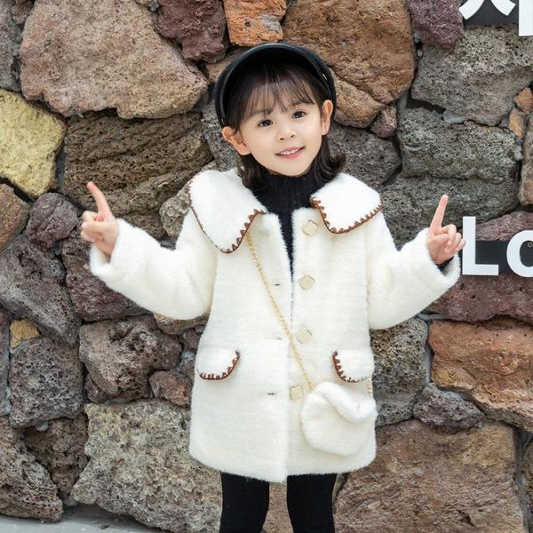 coat girls' fleece mink autumn and winter 2021 mid-length children's thickened warm baby girl, Blue;gray
coat girls' fleece mink autumn and winter 2021 mid-length children's thickened warm baby girl, Blue;gray