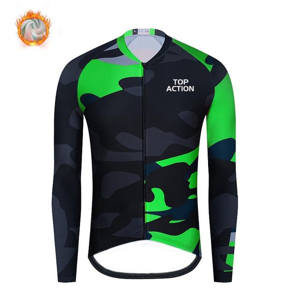 action 2021 winter cycling clothing long sleeves thermal fleece man mtb bike clothing wear maillot ropa ciclismo invierno, Black;red
action 2021 winter cycling clothing long sleeves thermal fleece man mtb bike clothing wear maillot ropa ciclismo invierno, Black;red