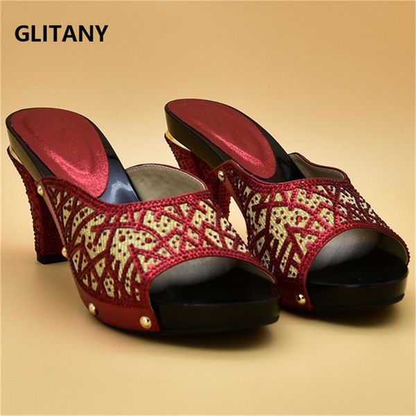 dress shoes arrival african wedding decorated with rhinestone sandalias rasteiras femininas 2021 high heels open toe sandals, Black
dress shoes arrival african wedding decorated with rhinestone sandalias rasteiras femininas 2021 high heels open toe sandals, Black