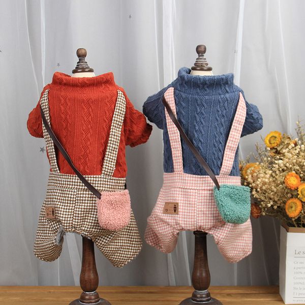 bobo pet knitted small backpack cloth dog autumn winter four legged 
bobo pet knitted small backpack cloth dog autumn winter four legged