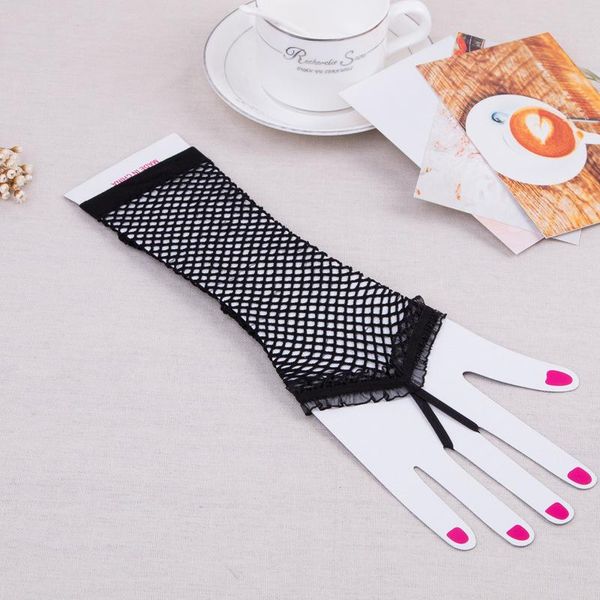 five fingers gloves womens elbow punk solid color fingerless hollow out mittens party dance costume, Blue;gray
five fingers gloves womens elbow punk solid color fingerless hollow out mittens party dance costume, Blue;gray