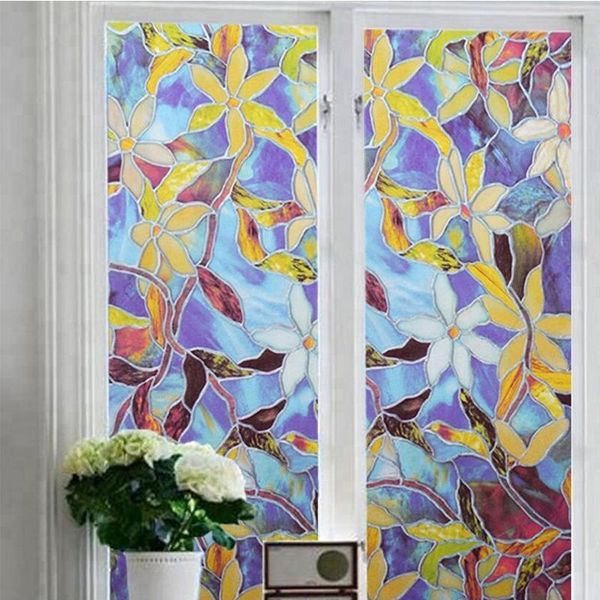 window stickers 45x100cm pvc orchids stained glass decorative film frosted privacy cling bathroom decor
window stickers 45x100cm pvc orchids stained glass decorative film frosted privacy cling bathroom decor
