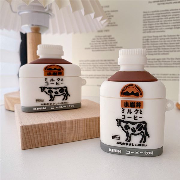3d soft silicone milk coffee bottle earphone cases for airpods 1 2 charging protective cover headphone for air pods pro case with hook
3d soft silicone milk coffee bottle earphone cases for airpods 1 2 charging protective cover headphone for air pods pro case with hook