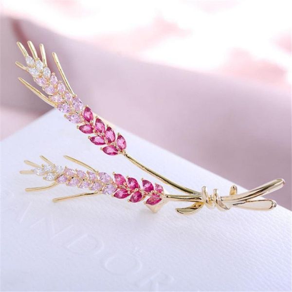 pins, brooches exquisite fashion colored zircon wheat ear women's metal brooch pins elegant creative party banquet suit dress jewelry g, Gray
pins, brooches exquisite fashion colored zircon wheat ear women's metal brooch pins elegant creative party banquet suit dress jewelry g, Gray