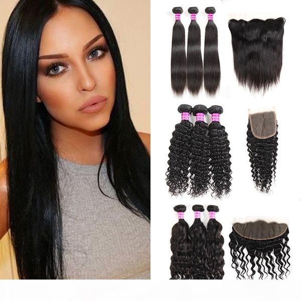 wholesale brazilian straight virgin human hair bundles with closure deep wave bundles with frontal water wave hair extensions accessories, Black;brown
wholesale brazilian straight virgin human hair bundles with closure deep wave bundles with frontal water wave hair extensions accessories, Black;brown