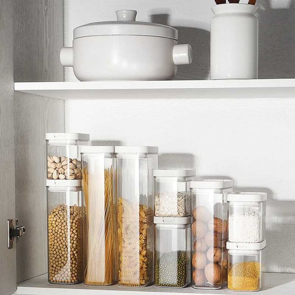 storage bottles & jars container thicken and bigger transparent sealed anti-moist bean spice box with lid
storage bottles & jars container thicken and bigger transparent sealed anti-moist bean spice box with lid