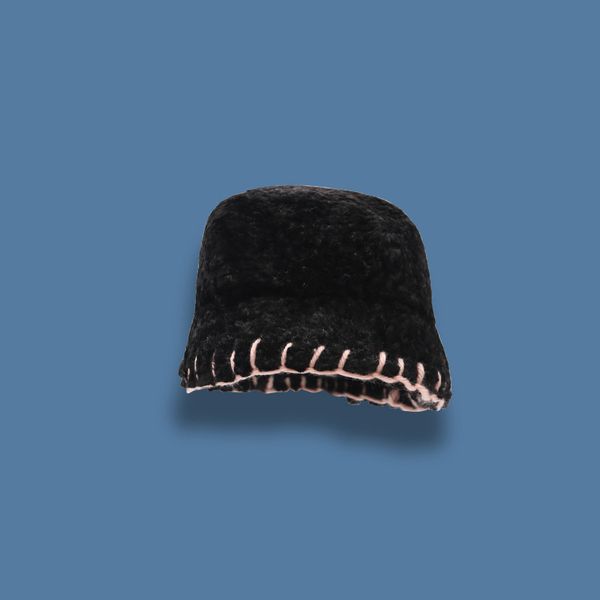 designer autumn winter sewn teddy velvet fisherman warm basin small bucket hat female
designer autumn winter sewn teddy velvet fisherman warm basin small bucket hat female