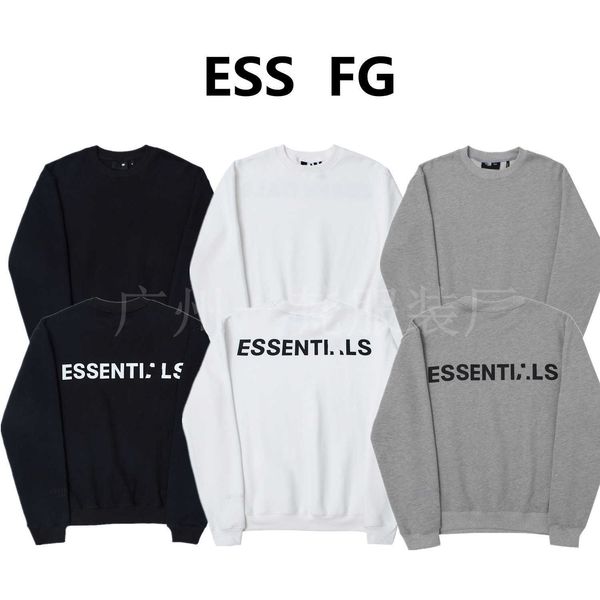correct ess 3m reflective letter round neck loose high street casual men's and women's same style pullover ins style wearing and m, Black
correct ess 3m reflective letter round neck loose high street casual men's and women's same style pullover ins style wearing and m, Black