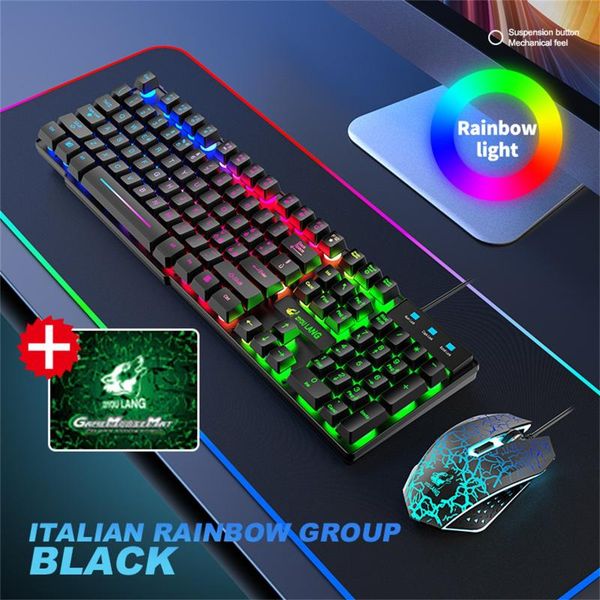 keyboard mouse combos t13 rainbow backlight usb ergonomic gaming and set for pc laptop
keyboard mouse combos t13 rainbow backlight usb ergonomic gaming and set for pc laptop
